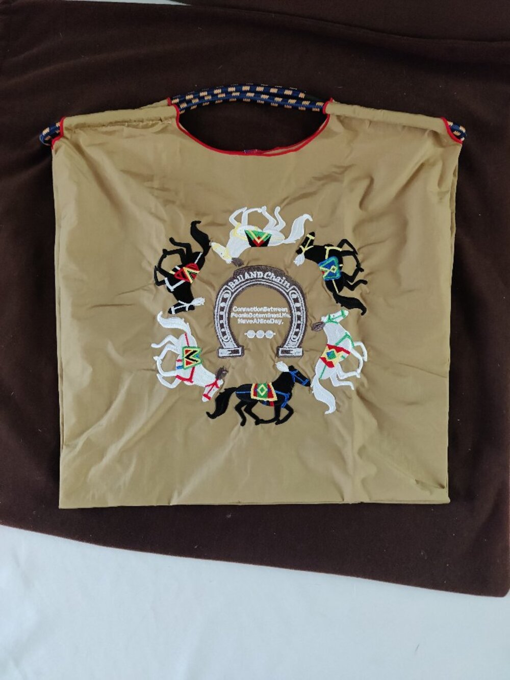 NEW Lightweight Packable Reusable Shopping Tote Bag in Khaki